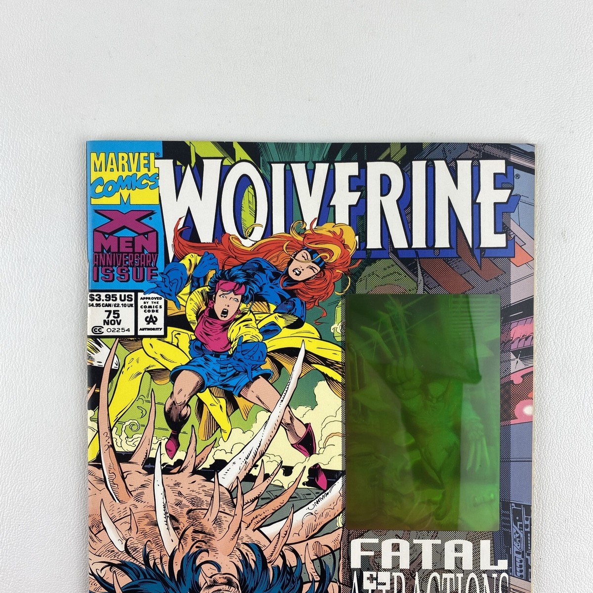 Wolverine #75 1993 Marvel Comics Hologram Cover Fatal Attractions