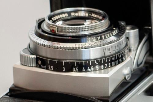 MINT KODAK RETINA IIIC ( BIG C ) with Schnider 50mm f:2 full SERVICED by seller. - Picture 14 of 24
