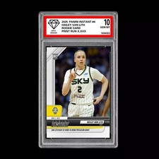 Graded 10 Hailey Van Lith #4 Chicago Sky 2025 Panini Instant RC Rookie 