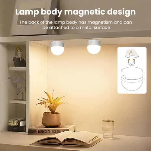 10W Rechargeable and Remote-Controlled Light Bulbs - Versatile for All Settings - Picture 8 of 10