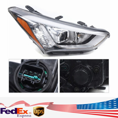 NEW Headlight Headlamp Right Passenger Side For Hyundai Santa Fe 2013- 2015 2016