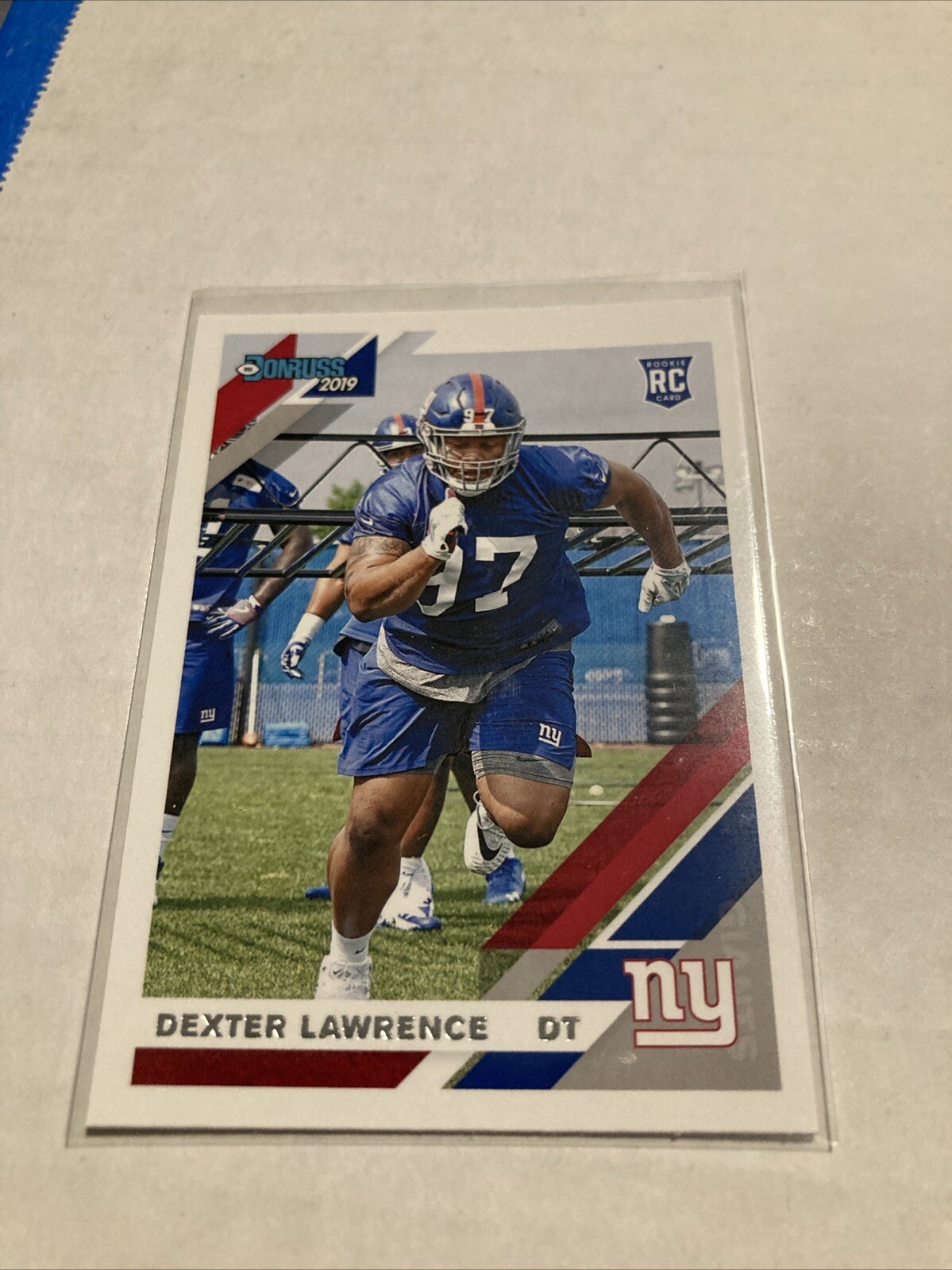 2019 Donruss Football #257 Dexter Lawrence Rc Giants