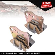 Front Brake Calipers Left Right w/Pads For POLARIS SPORTSMAN 335 400 500 600 700
