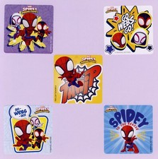 15 Spidey and His Amazing Friends - Large Stickers - Spider-Man - Rewards