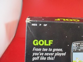 Golf (Nintendo NES) COMPLETE w/ Black Box manual game WORKS!