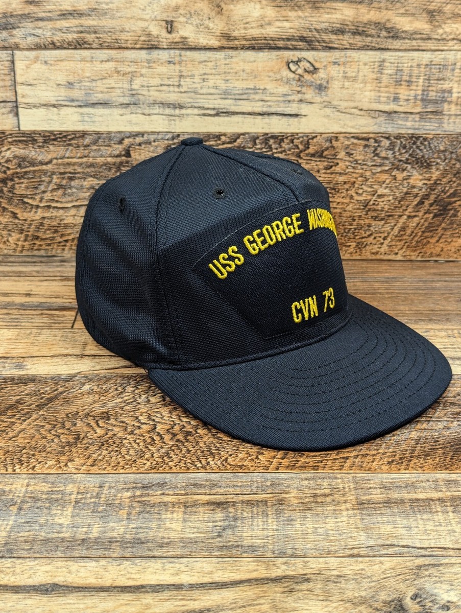 Snapback Trucker Hat Cap USS George Washington CVN-73 Navy