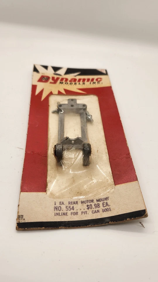 Montaje Motor Dinámico Coche Ranura Años 60 Escala 1/24 Nº 554 en línea para PIT CAN 6001 Foto 4 de 4