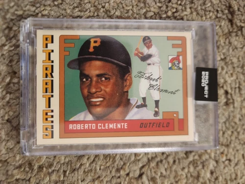 Topps Project 2020 Card 45 Roberto Clemente Grotesk PR 1910 Pittsburgh Pirates