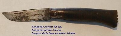 Lot De 2 Opinel Anciens - N°7 Et N°8 - Main Couronnée - À Nettoyer