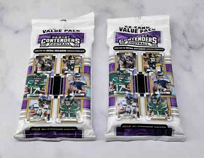 2022 NFL Panini Contenders Football 22 - 2022 Card 2 Value Pack Lot