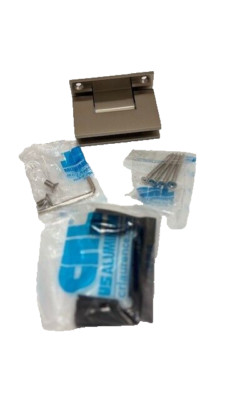 CRL GEN037BN GENEVA HINGE BUSHED NICKLED WALL MOUNT