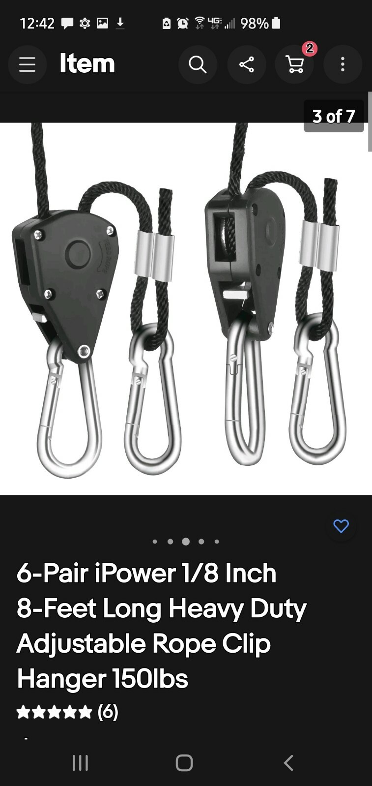 Hanger 150lbs