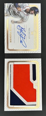 2023 Topps Definitive Jumbo Patch Jersey AUTO Book Kyle
