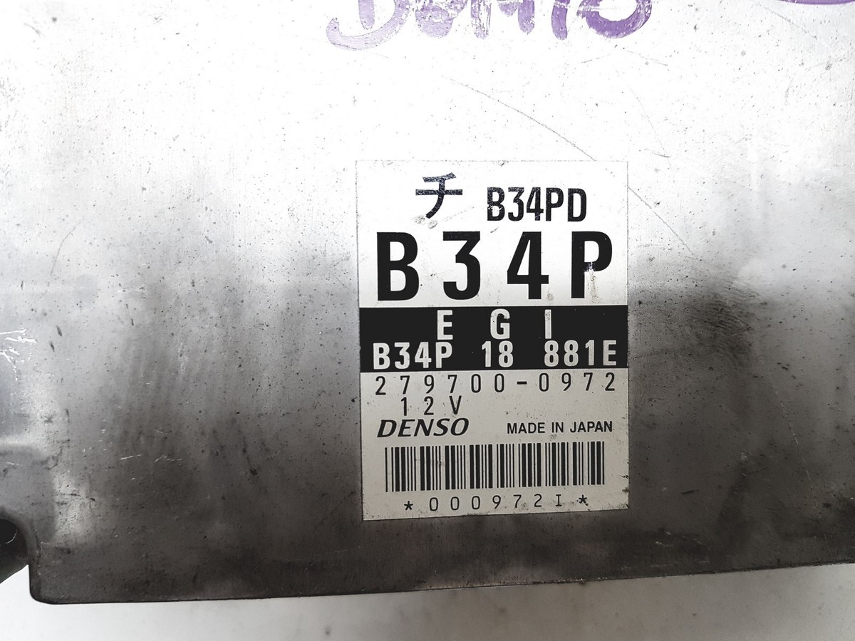 ECU DENSO 279700-0972 / B34P 18 881E | eBay
