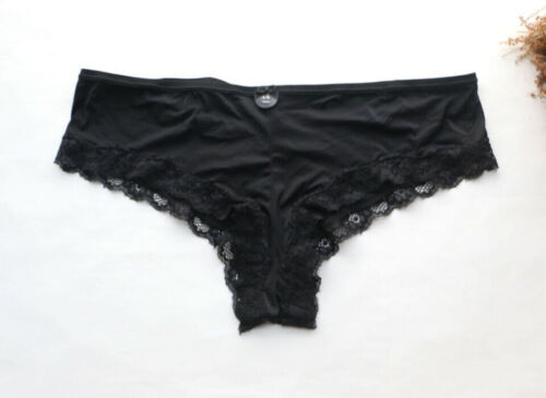 2 Pack Women Sexy Briefs Smooth&Mesh underwear boyshorts knickers Panties XXL - Picture 3 of 12