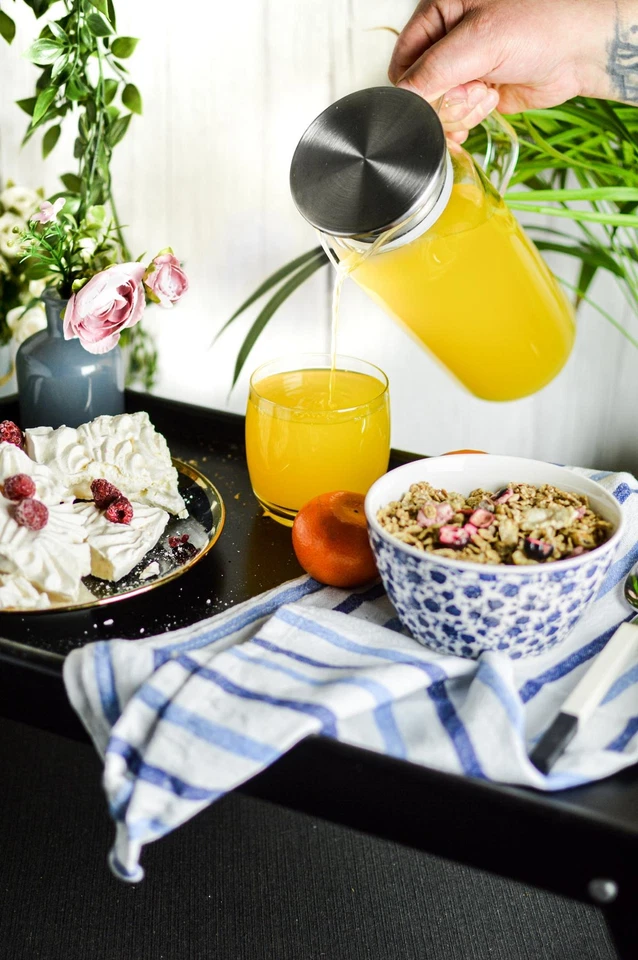 Betttablett dunkel 50x30 Serviertablett Tablett Frühstückstablett Holz Lackiert - Bild 3 von 4