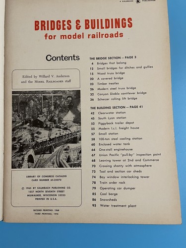 Bridges & Buildings for Model Railroads 1970 - Picture 2 of 2