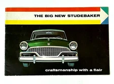 1956 Studebaker Sales Brochure President Classic Commander Champion Hawk Vintage