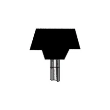 A35  Mounted Point- USA -12 Pieces