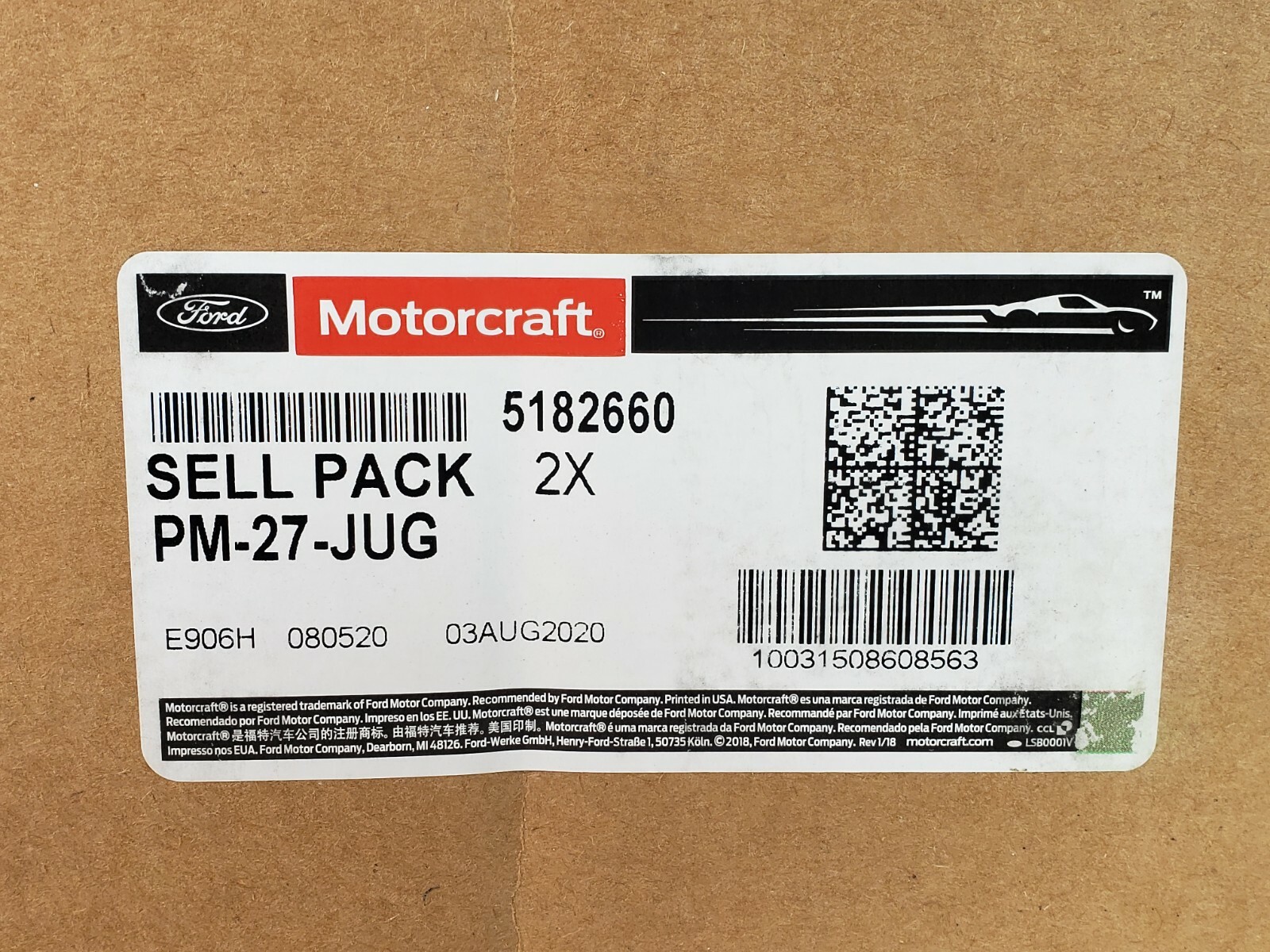 FORD OEM EXHAUST EMISSION CONTROL PM*27*JUG for sale online | eBay 