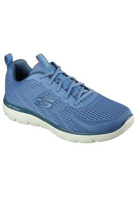 Skechers SUMMITS - TORRE Sneakers Herren Schuhe 232395 BLLM Blue Lime