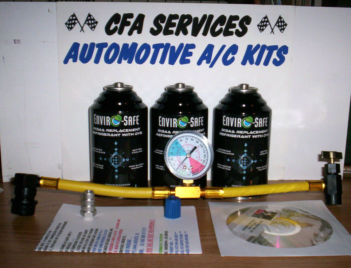 1995OLDER SYSTEMS REFRIGERANT KIT RECHARGE / COMPATIBLE AC FOR VINTAGE CARS eBay