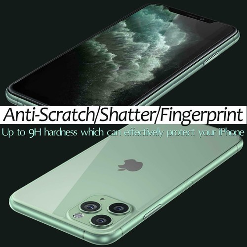 Para iPhone 13 12 11 Pro Max XR XS Max X 8 7 Plus protector de pantalla de vidrio templado - Imagen 5 de 12
