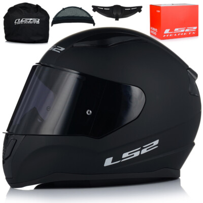 Motorradhelm LS2 FF353 RAPID II Solid Matt  + 2 Visiere Integralhelm Helm XS-3XL