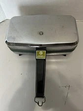 Vitantonio French Sandwich Chef Model 650 Vintage Stainless Steel Chrome MCM