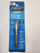 Century Drill 97313 Carbon Steel Metric Plug Tap, 8.0 x 1.25