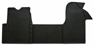 Tappetini Auto Opel Movano 2010-2022: Moquette Nera, Bordo Nero, Cucitura Bianca, Sagoma Perfetta E Antiscivolo