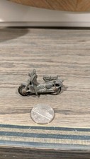 Antique Vintage Collectible Cast Iron Motorcycle Toy