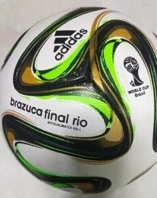 ADIDAS BRAZUCA RIO FINAL 2014 FIFA WORLD CUP OFFICIAL SOCCER ADIDAS BRAZUCA RIO FINAL 2014 FIFA WORLD CUP OFFICIAL SOCCER