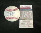 Brandon Marsh Signed Autographed MLB Baseball Ball Philadelphia Phillies COA JSA