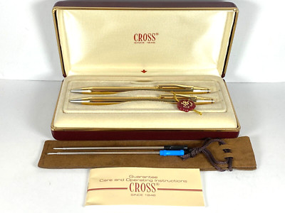 CROSS ボールペン18KTGOLD FILLED&SILIVER セット s-l400.jpg