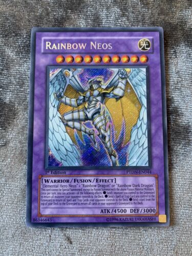 PTDN-EN044 Rainbow Neos | Secret Rare | 1st Edition - Picture 1 of 3