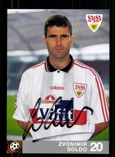 Zvonimir Soldo  Autogrammkarte VfB Stuttgart 1996-97 Original Signiert