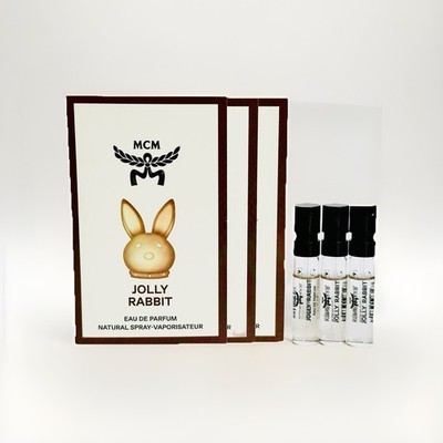 3 x Mcm Jolly Rabbit Eau de Parfum EDP Sample Spray 1.5 ml each