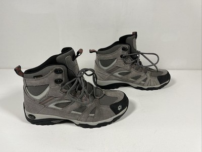 Jack Wolfskin Vojo 3 Texapore MID Hiking Shoes Boots Gray Waterproof Women s 7