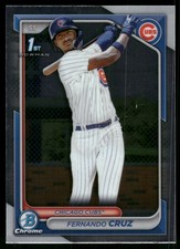 2024 Bowman Chrome #BCP-197 Fernando Cruz Prospects