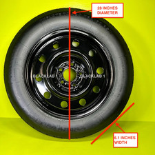 SPARE TIRE 155/90R17" FITS:2013-2022 HYUNDAI SANTA FE (28 INCHES TIRE DIAMETER)