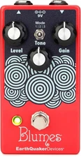 EarthQuaker Devices Blumes Low Signal Shredder Overdrive Pedal - Ruby Citron,
