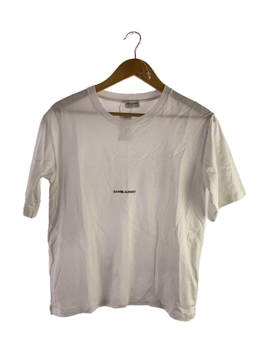 T shirt SAINT LAURENT bianca M usata