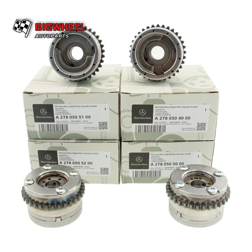 OEM 4Pcs Camshaft Adjuster For Mercedes-Benz M278 Engine E550 E63 ML550 S550 US - Imagem 2 de 4