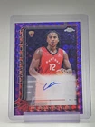 COLLIN MURRAY-BOYLES 2025-26 TOPPS CHROME ROOKIE AUTO PURPLE GEOMETRIC /75 Q2098