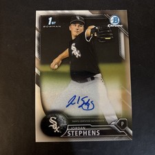 2016 Bowman Chrome - Prospects Autographs Jordan Stephens #BCAP-JOS (AU, RC)
