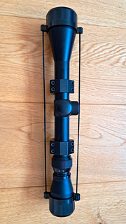 3 9x40 Variable Rifle Scope Lens Caps Manual Three (2 1 Spare) Mounts VGC
