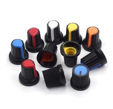 Hi-Fi CD Volume Tone Control Potentiometer Knob 6mm