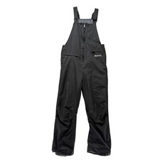 Arctix Kids Black Insulated Snow Bib Overalls Ski Pants Size Large L Front Zip