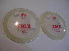 NEW UNTHROWN PAIR KASTAPLAST FALK DRIVERS YOU GET BOTH DISCS CLEAR UNPIGMENTED